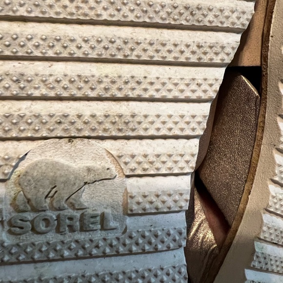 Sorel Women's Sandals in Tan and Silver - Picture 3 of 5